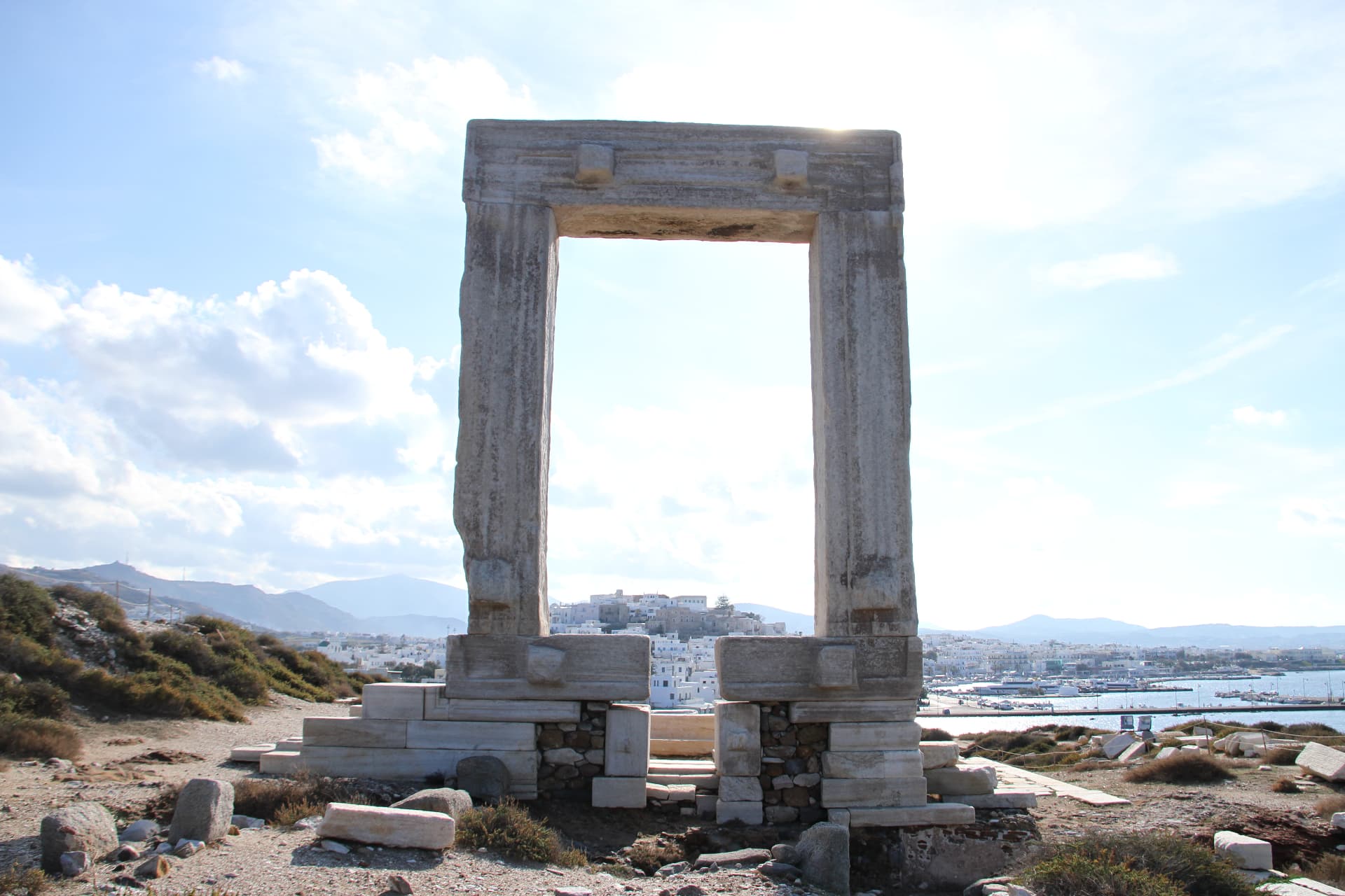 Ancient Greek landscape of the Hero's Journey retreat